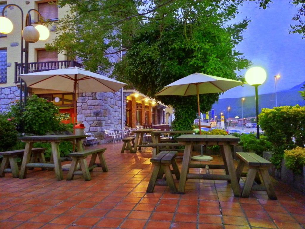 Hostal Europa San Roque del Acebal Exterior photo